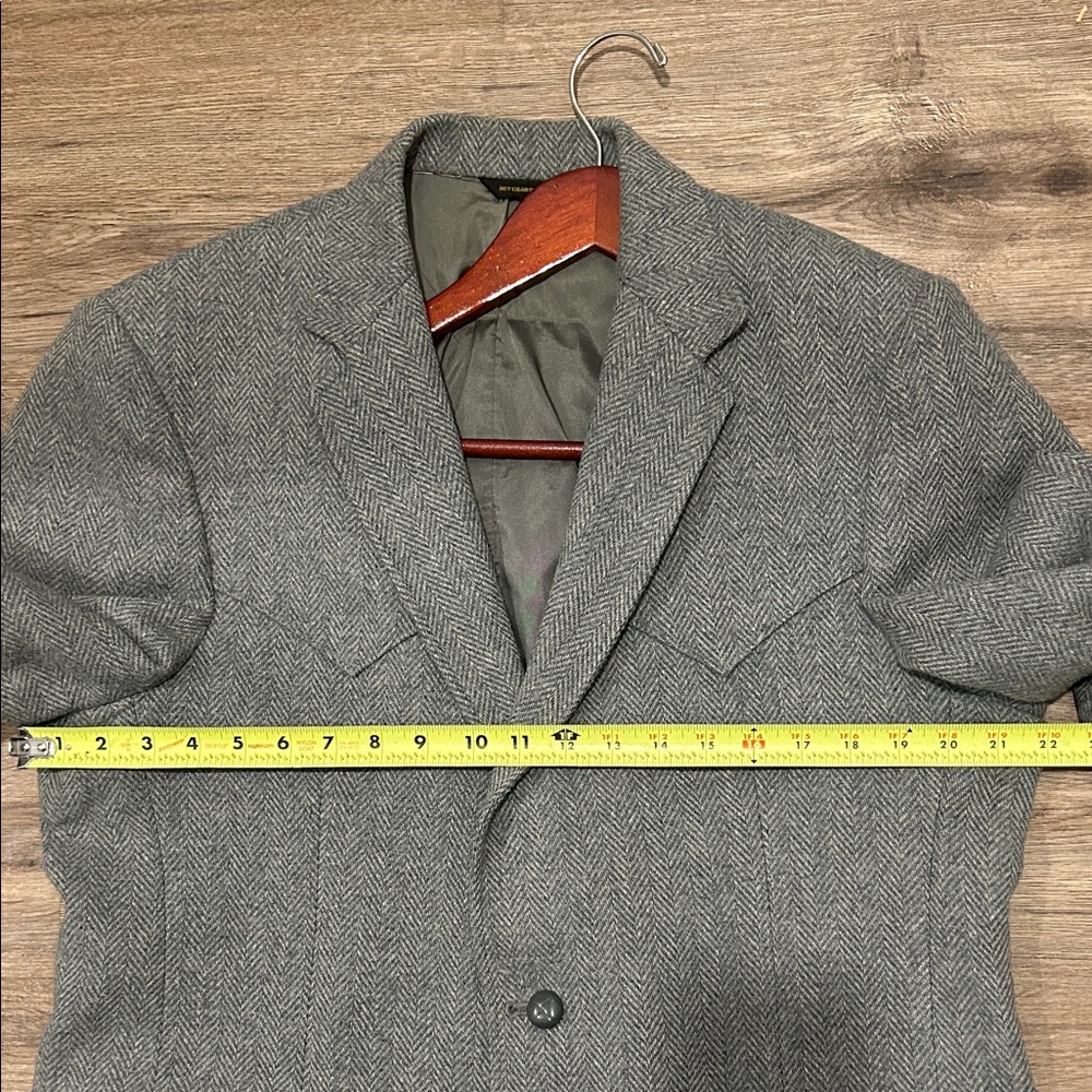 Vintage 1970-80 Grand Entry Western Cowboy Rodeo Tradition Herringbone Blazer 44 - Picture 5 of 16